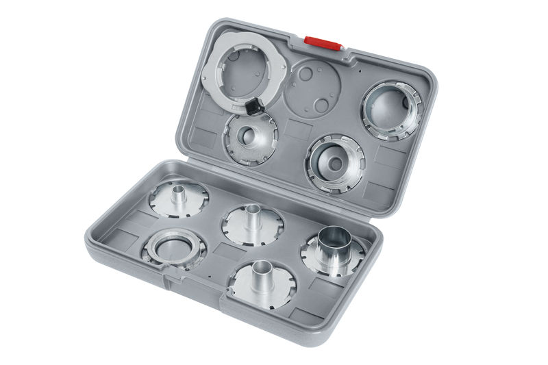 BOSCH PRO Kopierhülsen Set, metrisch, für Fräsen, 9-tlg.