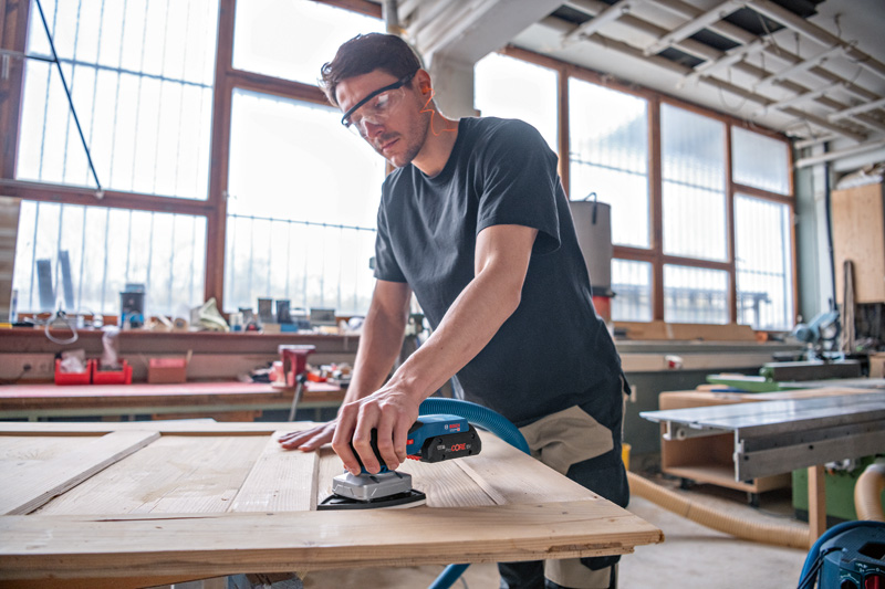 BOSCH Akku-Schwingschleifer GSS 18V-13 Professional