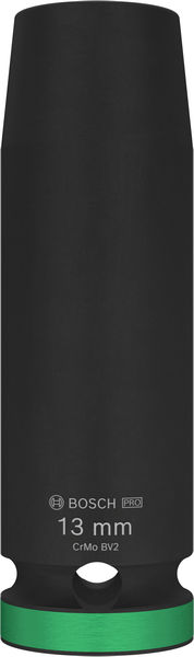 BOSCH PRO Impact Steckschlüsselsatz, 1/2", 13 mm, tief
