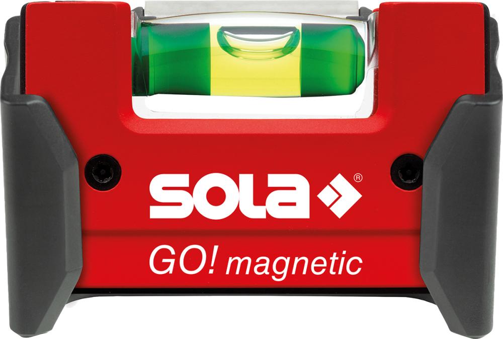 SOLA Magnet-Mini-Wasserwaage Go Magnet Clip 7,5cm Sola SOLA Magnet-Mini-Wasserwaage Go Magnet Clip 7,5cm Sola