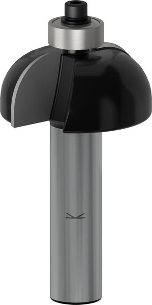 BOSCH PRO Hohlkehlfräser, R 12, Schaft 12 mm