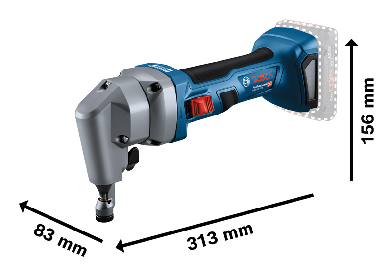 BOSCH Akku-Nager GNA 18V-16 E BOSCH Akku-Nager GNA 18V-16 E