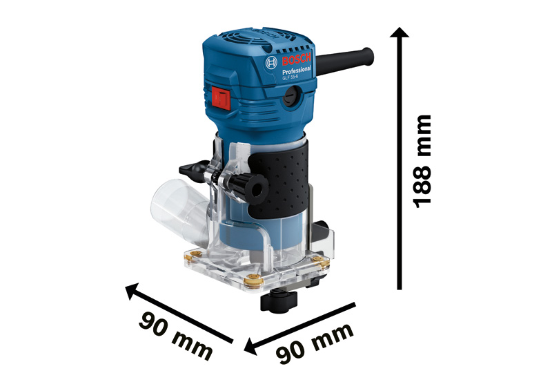 BOSCH Kantenfräse GLF 55-6 BOSCH Kantenfräse GLF 55-6