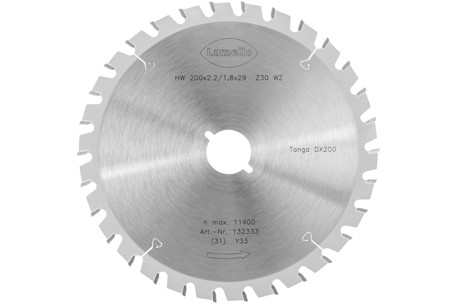 LAMELLO Sägeblatt für Tanga DX200 Z30 Ø200mm