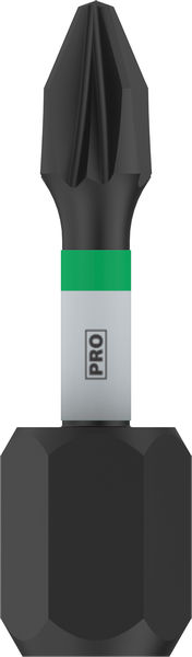 BOSCH PRO Pozidriv Impact Bit, PZ1, 25 mm, 2-tlg. BOSCH PRO Pozidriv Impact Bit, PZ1, 25 mm, 2-tlg.