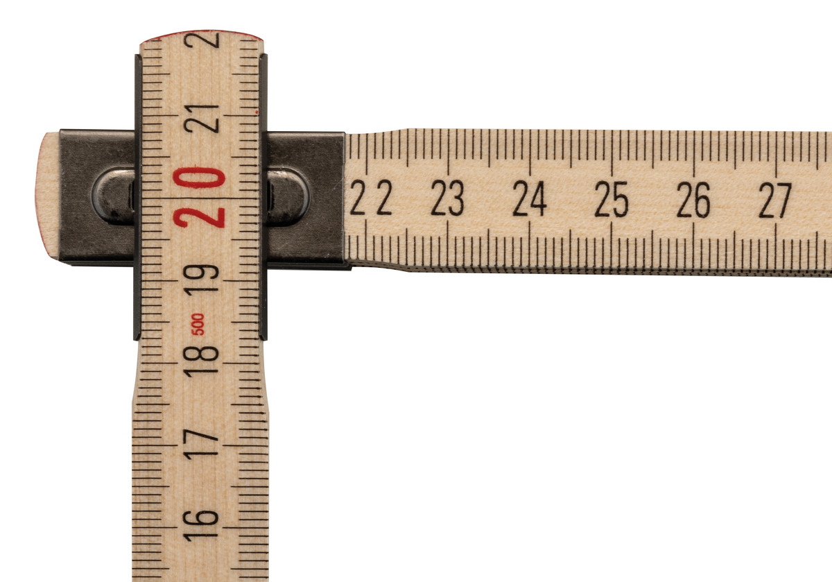 STABILA Holz-Gliedermaßstab Type 507 N, 2 m, naturfarben STABILA Holz-Gliedermaßstab Type 507 N, 2 m, naturfarben