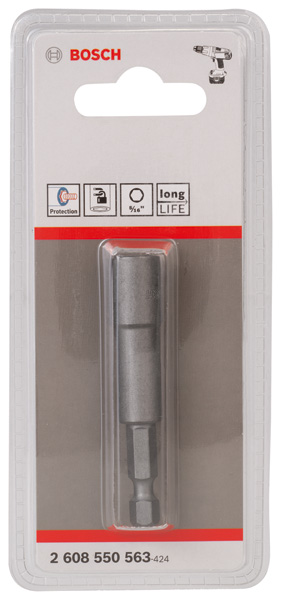 BOSCH Steckschlüssel, 65 mm x 5/16-Zoll, Tiefenanschlag 2 607 002 586