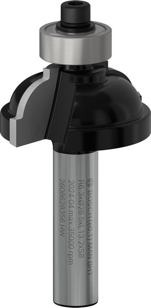 BOSCH PRO Profilfräser klassisch, R 6,3, Schaft 8 mm BOSCH PRO Profilfräser klassisch, R 6,3, Schaft 8 mm
