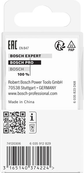BOSCH PRO Falzfräser, 6,4 mm, Schaft 6 mm
