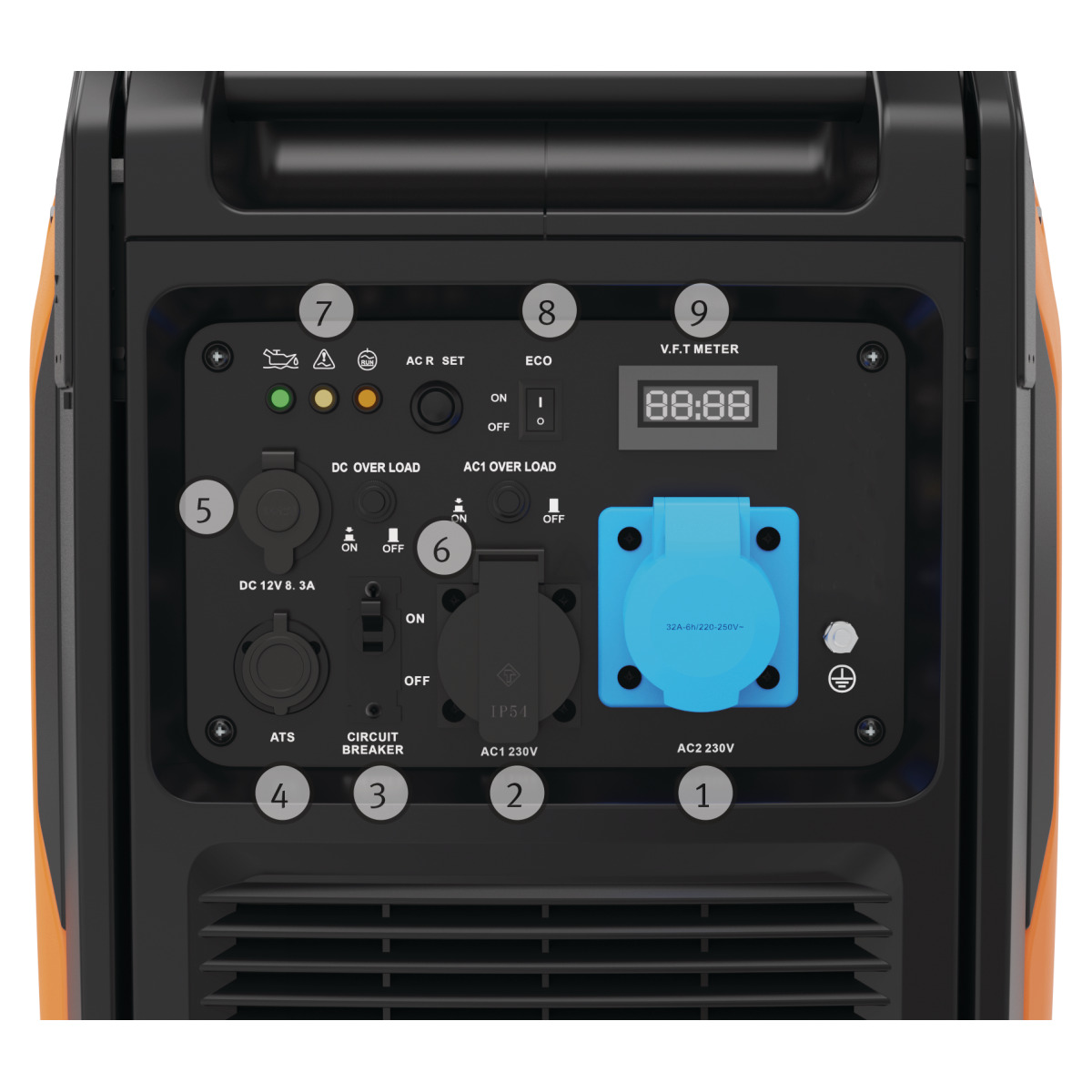 STÜRMER Inverter-Stromerzeuger Unicraft PG-I 55 SE-S HC