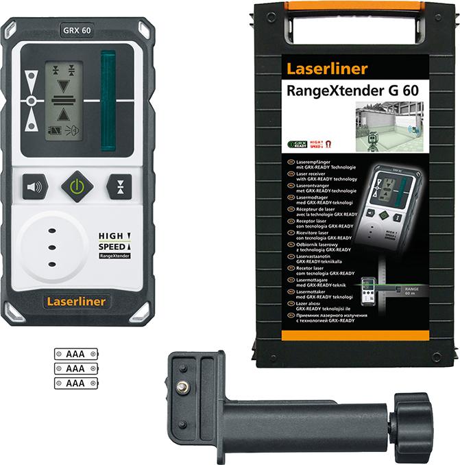 LASERLINER Laserempfänger RangeXtender G60 LASERLINER Laserempfänger RangeXtender G60