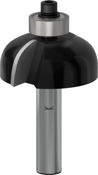 BOSCH PRO Hohlkehlfräser, R 10, Schaft 8 mm