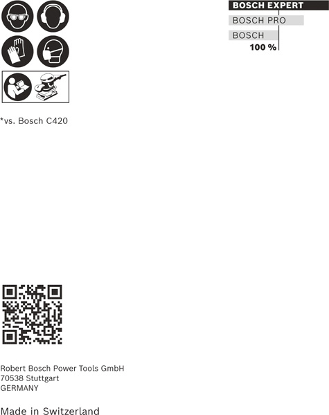 BOSCH EXPERT C470 Schleifblatt Set, 80x133mm, K60-180, 8 Löcher, 10-tlg. BOSCH EXPERT C470 Schleifblatt Set, 80x133mm, K60-180, 8 Löcher, 10-tlg.