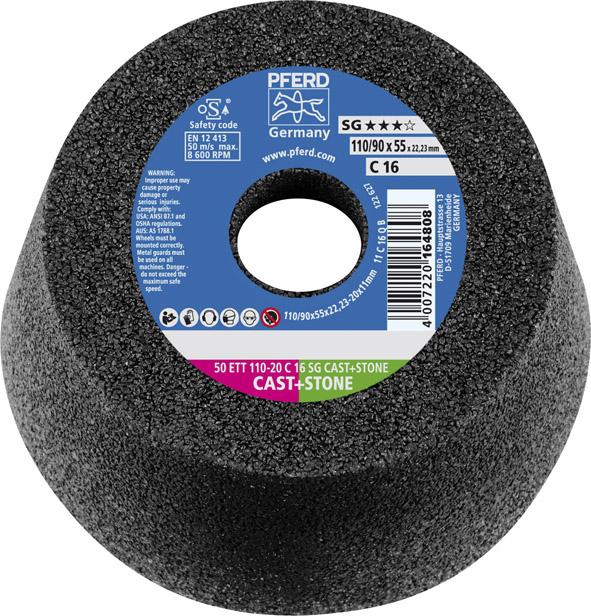 PFERD Schleiftopf 20C16QSG 110x55mm PFERD