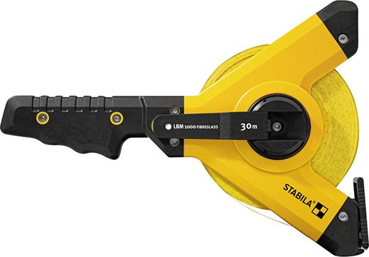 STABILA Rahmenbandmaß LBM 1000 FIBREGLASS, 30 m, Glasfaserband, metrische Skala