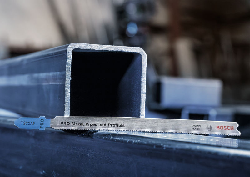 BOSCH PRO Metal Pipes and Profiles T321AF Stichsägeblatt, 132 mm, 25-tlg. BOSCH PRO Metal Pipes and Profiles T321AF Stichsägeblatt, 132 mm, 25-tlg.
