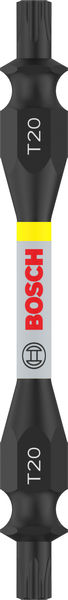 BOSCH PRO Impact Schrauberbit mit Doppelklingen und Pick and Click-Einsätzen, T20,65mm BOSCH PRO Impact Schrauberbit mit Doppelklingen und Pick and Click-Einsätzen, T20,65mm