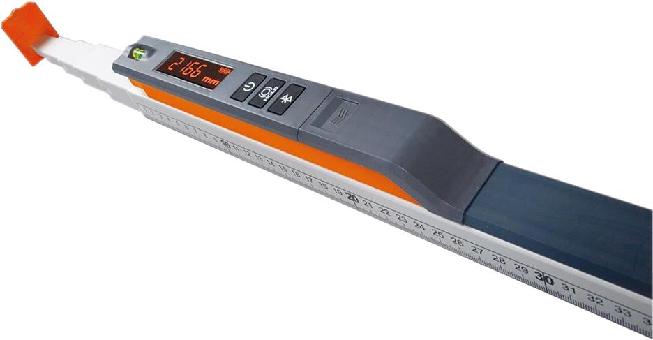 NEDO Teleskop-Messstab digital1,04-5,0m mEsstronic Easymit Bluetooth Nedo
