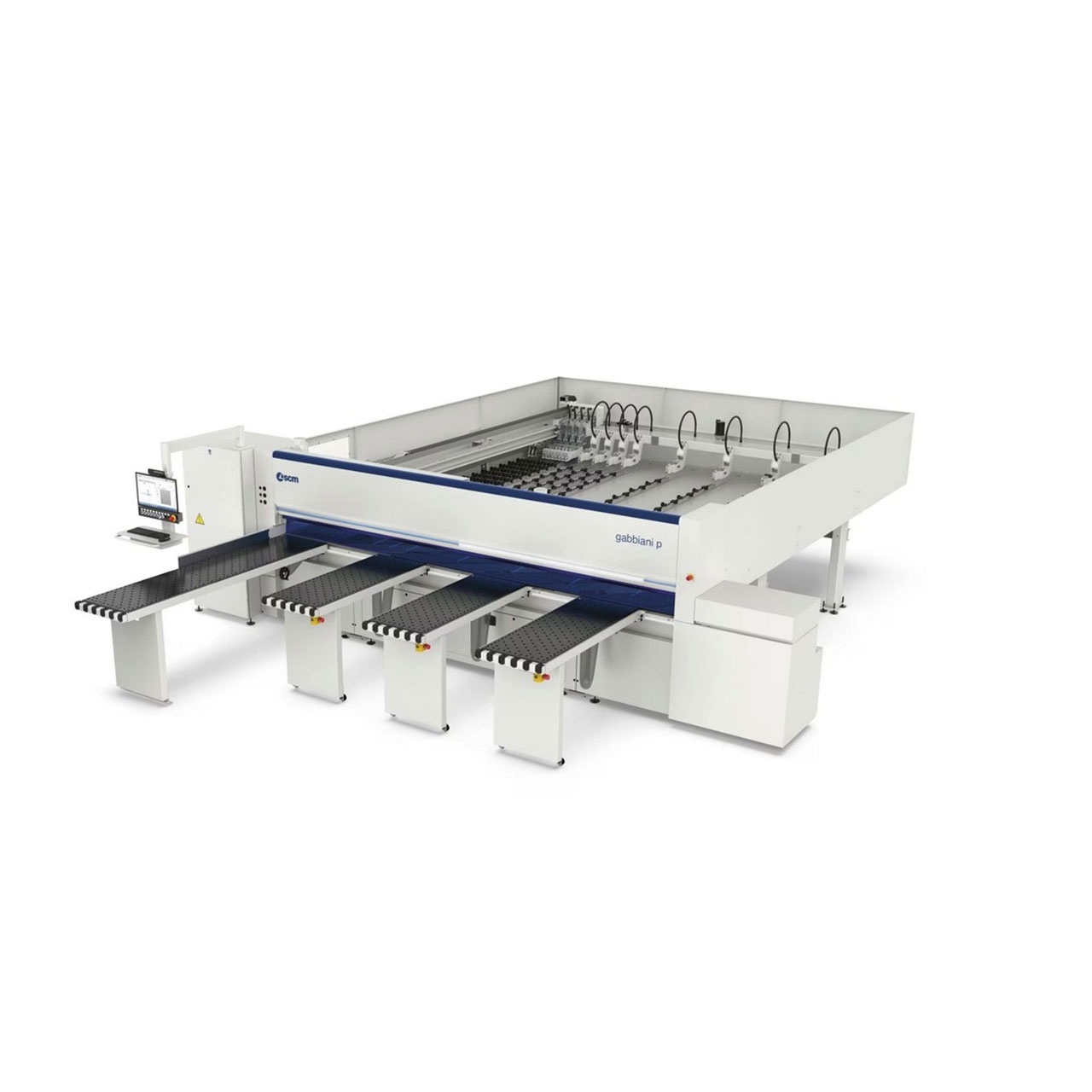 SCM Horizontale Plattenaufteilsäge gabbiani p60, Schnittabmessung 3300 x 3200 mm