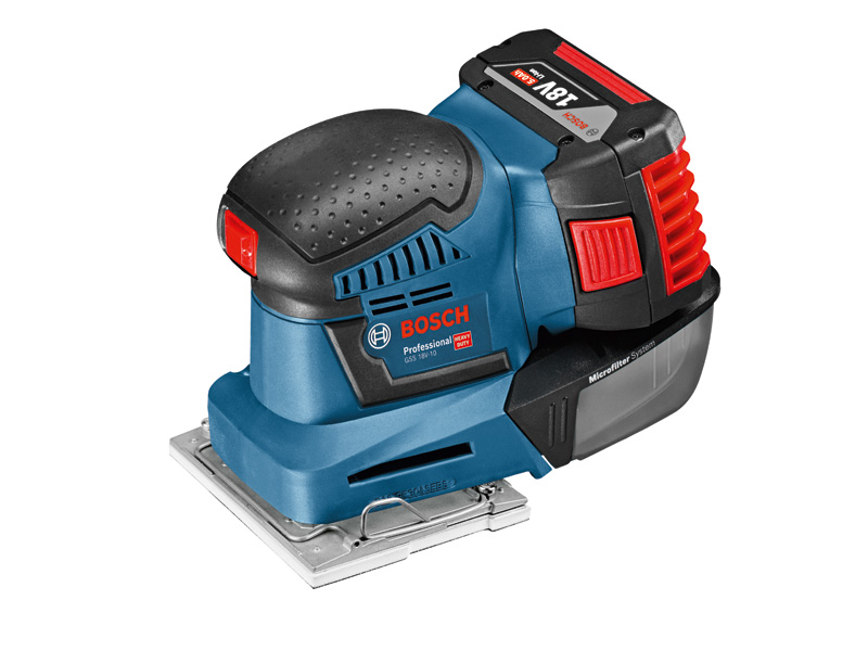 BOSCH Akku-Schwingschleifer GSS 18V-10 BOSCH Akku-Schwingschleifer GSS 18V-10