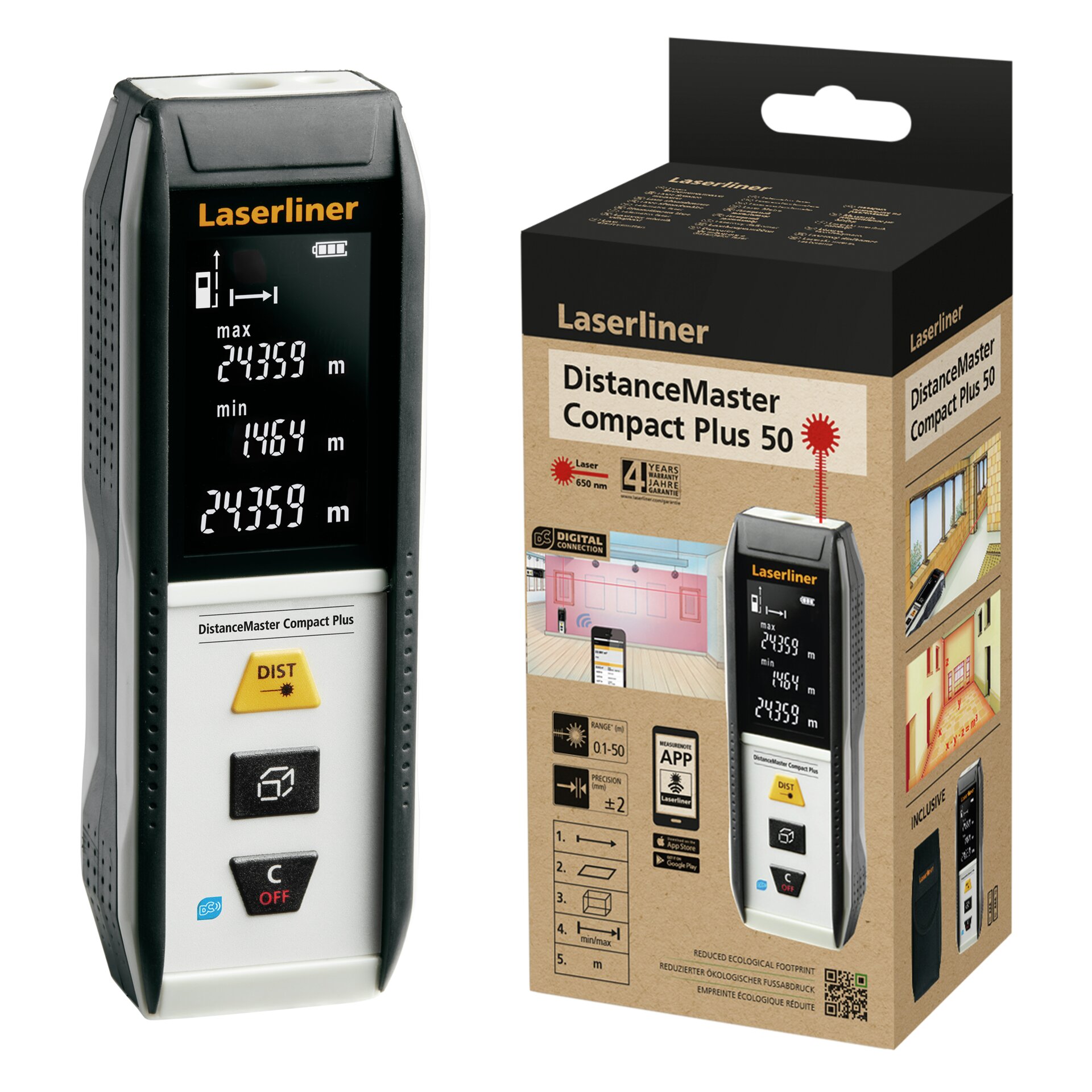 LASERLINER DistanceMaster Compact Plus 50