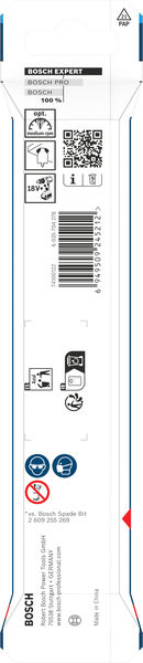 BOSCH EXPERT Self Cut Speed Flachfräsbohrer, 25 x 152 mm BOSCH EXPERT Self Cut Speed Flachfräsbohrer, 25 x 152 mm