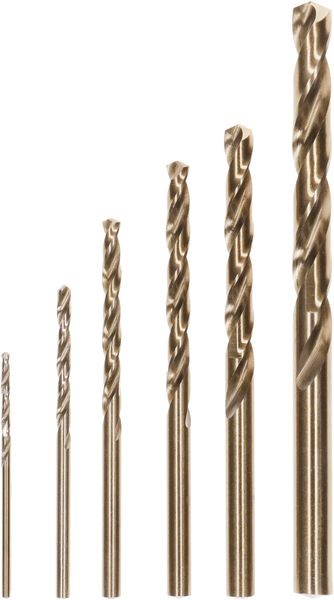 BOSCH PRO Stainless Steel HSS-Co Spiralbohrer-Set, 6-tlg. BOSCH PRO Stainless Steel HSS-Co Spiralbohrer-Set, 6-tlg.