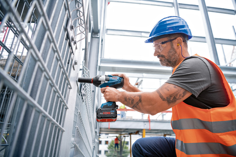 BOSCH Akku-Drehschlagschrauber GDS 18V-1050 HC, 2 x Akku ProCORE18V 8.0Ah in L-BOXX BOSCH Akku-Drehschlagschrauber GDS 18V-1050 HC, 2 x Akku ProCORE18V 8.0Ah in L-BOXX