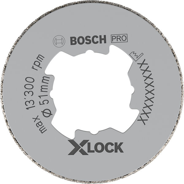 BOSCH PRO Ceramic dry Trockenbohrkrone, 51 x 35 mm, X-Lock BOSCH PRO Ceramic dry Trockenbohrkrone, 51 x 35 mm, X-Lock
