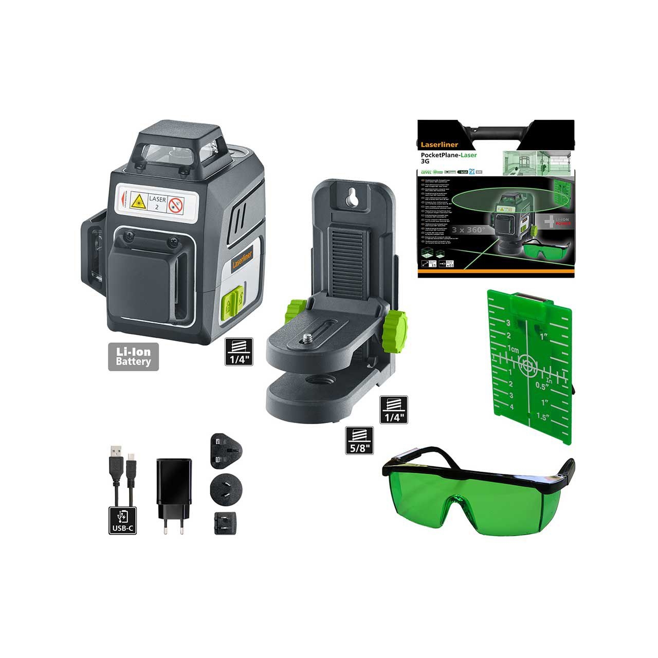 LASERLINER PocketPlane-Laser 3G Set