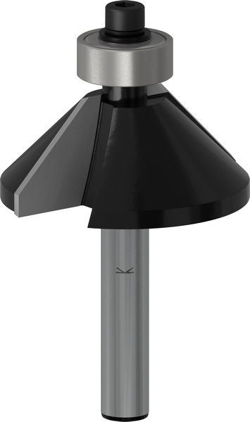 BOSCH PRO Fasefräser, 45°, Schaft 1/4"