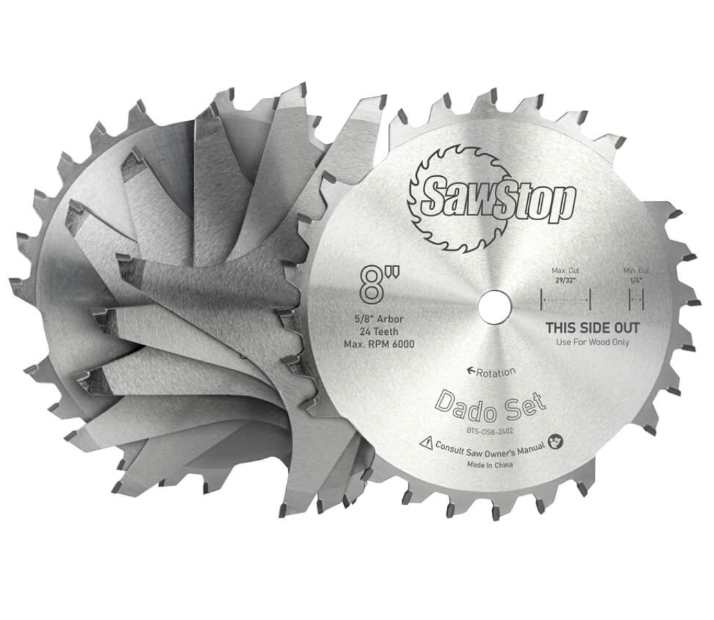 SAWSTOP PREMIUM DADO Sägeblätter 203 x 6,35 - 23, WZ24