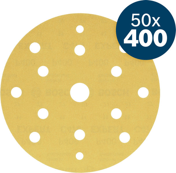 BOSCH EXPERT C470 Schleifpapier, 150 mm, K400, 50 Stk