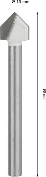 BOSCH CYL-9 Soft Ceramic Bohrer, 16 x 90 mm