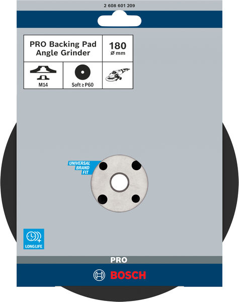 BOSCH PRO Stützteller weich, 180 mm, M14