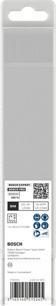 BOSCH PRO Metal Demolition S1125VF Säbelsägeblatt, 1,25 x 19 x 225 mm, 25-tlg. BOSCH PRO Metal Demolition S1125VF Säbelsägeblatt, 1,25 x 19 x 225 mm, 25-tlg.
