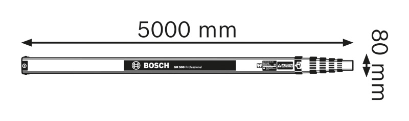 BOSCH Messlatte GR 500