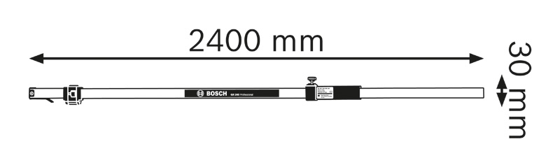 BOSCH Messlatte GR 240 BOSCH Messlatte GR 240