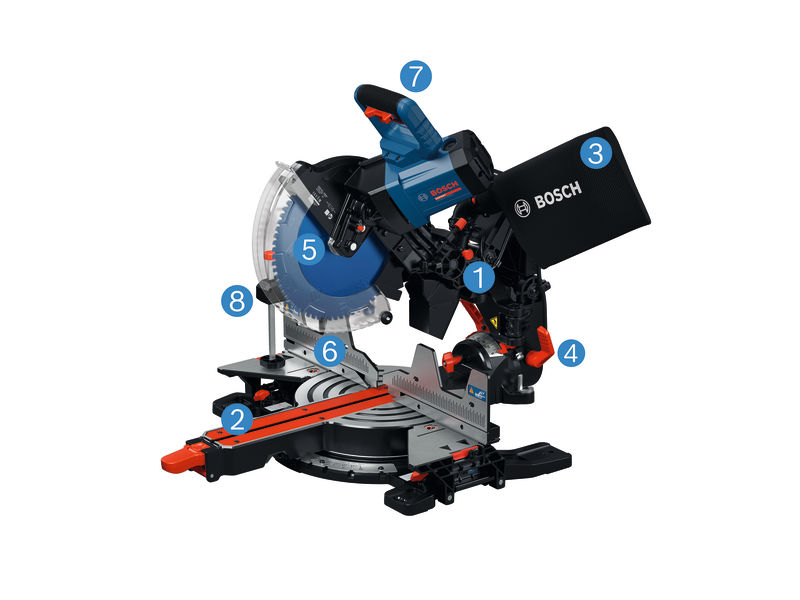 BOSCH Kapp- und Gehrungssäge EXCM341-305GD BOSCH Kapp- und Gehrungssäge EXCM341-305GD