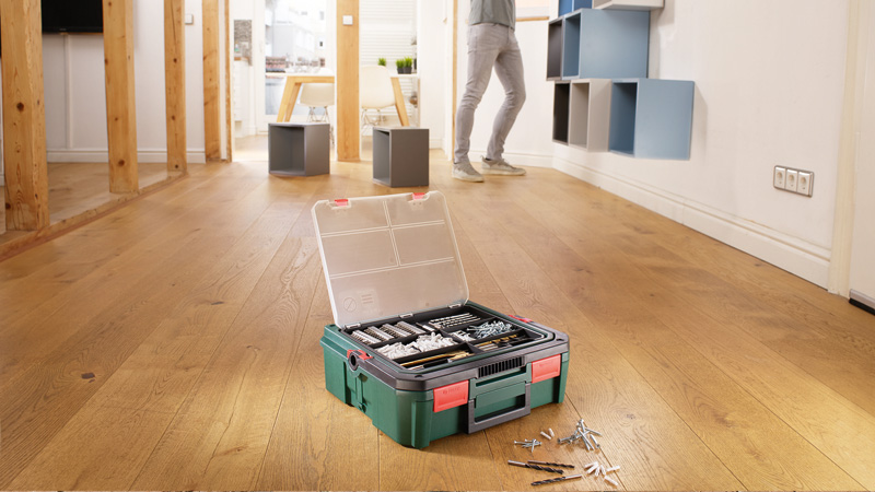BOSCH Akku-Bohrschrauber EasyDrill 18V-40, 1 x Akku PBA 18V 1.5Ah + SystemBox BOSCH Akku-Bohrschrauber EasyDrill 18V-40, 1 x Akku PBA 18V 1.5Ah + SystemBox