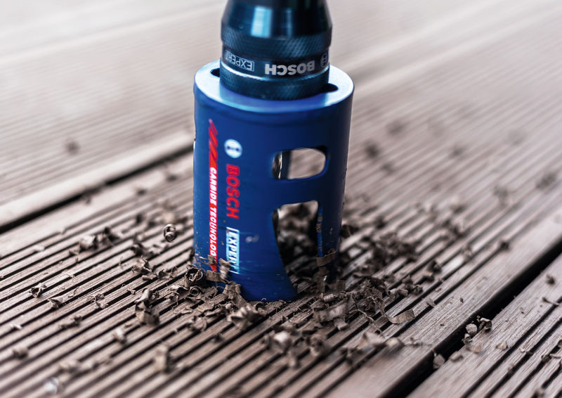 BOSCH EXPERT Construction Material Power Change Plus Lochsäge, 60 x 60 mm