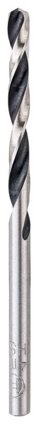 BOSCH Metal HSS Spiralbohrer, 4 x 43 x 75 mm, CYL-Schaft, 2-teilig