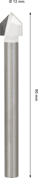 BOSCH CYL-9 Soft Ceramic Bohrer, 12 x 90 mm BOSCH CYL-9 Soft Ceramic Bohrer, 12 x 90 mm