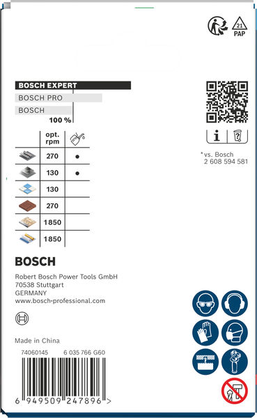 BOSCH EXPERT Multi Material Power Change Plus-Lochsäge, 64 x 60 mm