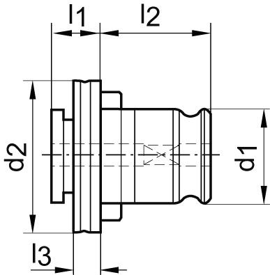 FORTIS Schnellwechsel-Einsatz FE1 2,80mm FORTIS