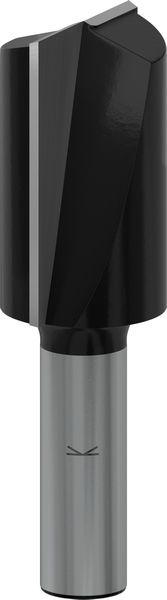 BOSCH PRO Nutfräser, zweischneidig, Ø 25 x L 40, Schaft 12 mm