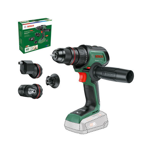 BOSCH Akku-Bohrschrauber AdvancedDrill 18V-80 QuickSnap + 3 Aufsätze BOSCH Akku-Bohrschrauber AdvancedDrill 18V-80 QuickSnap + 3 Aufsätze