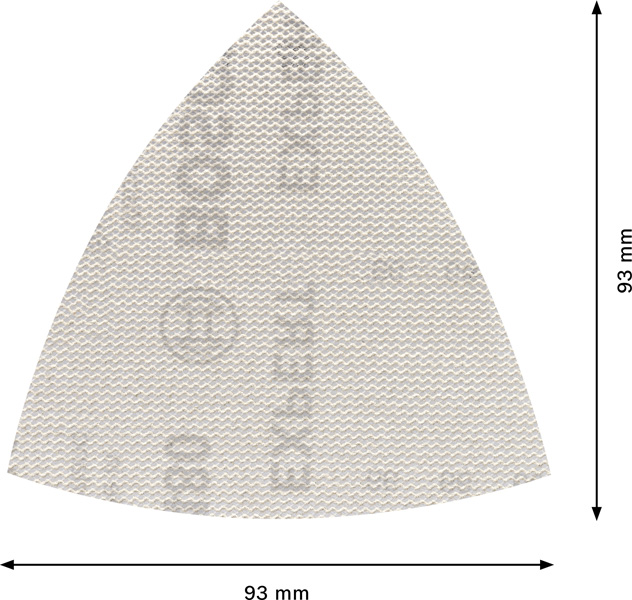 BOSCH EXPERT M480 Schleifnetz, 93x93mm, K240, 5-tlg.