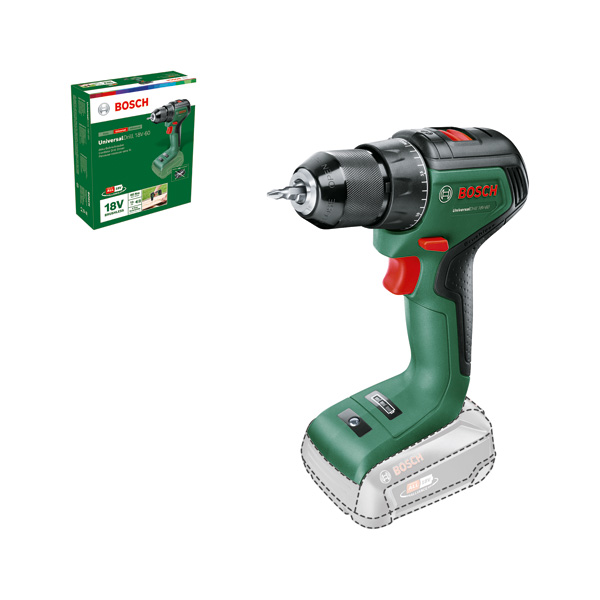 BOSCH Akku-Bohrschrauber UniversalDrill 18V-60
