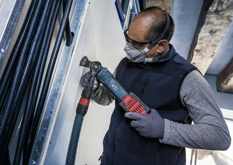 BOSCH PRO AYZ 53 BPB Dual-Tec Blatt für Multifunktionswerkzeuge, 53 x 40 mm, 5-tlg.